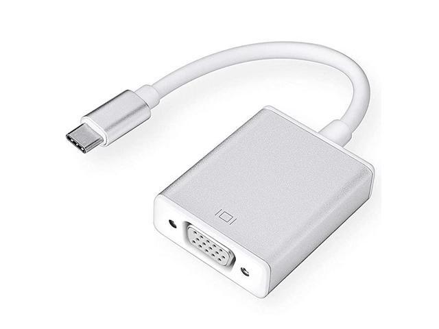 USBC to VGA Adapter USB 31 Type C Thunderbolt 3 to VGA Converter Compatible with MacBook Pro New MacBook MacBook Air 2018 Dell XPS 1315 Surface