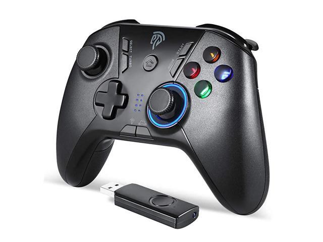 Wireless Game Joystick Controller 24G Wireless Gamepad Joystick PC Dual Vibration 8 Hours of Playing for PCAndroid Phones Tablets TV Box Wireless