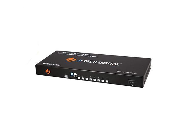 JTD4KSP0108 Premium Quality Ultra HD 4K 60HZ 1x8 HDMI Splitter High Resolutions Up To 4Kx2K 36Bit Deep Color