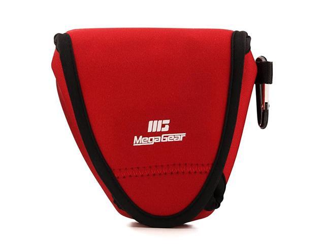 Fujifilm XE3 23mm 1855mm Ultra Light Neoprene Camera Case with Carabiner Red MG1337