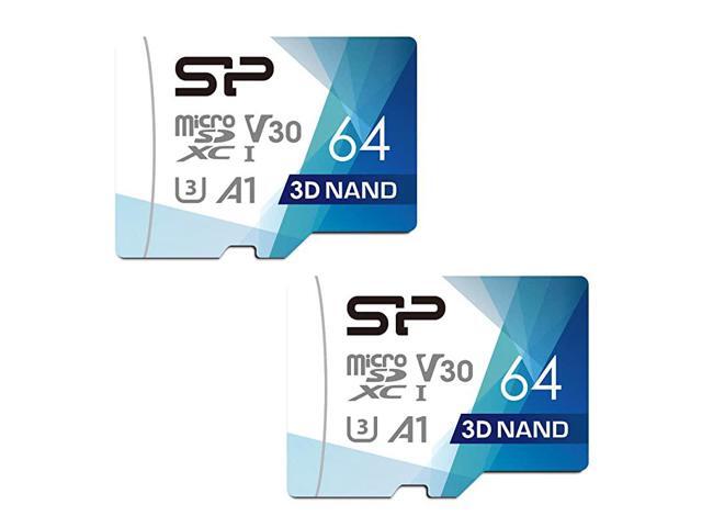 Power 32GB 3Pack MicroSDHC UHS1 Memory Card with Adapter