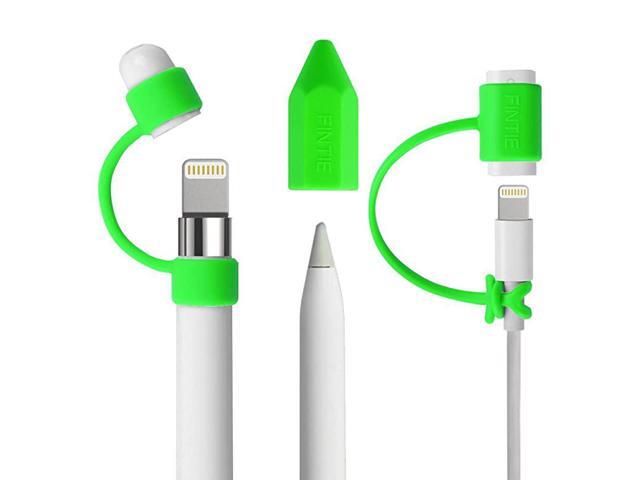 3 Pieces Bundle for Apple Pencil Cap Holder Nib Cover Adapter Tether for Apple Pencil 1st Generation iPad 102 iPad 97 iPad Air 3rd GeniPad Pro 105