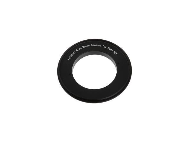 67mm Filter Thread Macro Reverse Mount Adapter Ring for Sony ESeries Camera fits Sony NEX3 NEX5 NEX5N NEX7 NEX7N NEXC3 NEXF3 Sony Camcorder NEXVG10