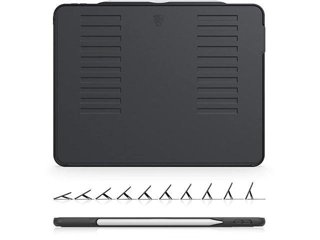 The Muse Case 2018 iPad Pro 129 inch 3rd Gen Old Model Very Protective But Thin + Convenient Magnetic Stand + SleepWake Cover by Black Model s