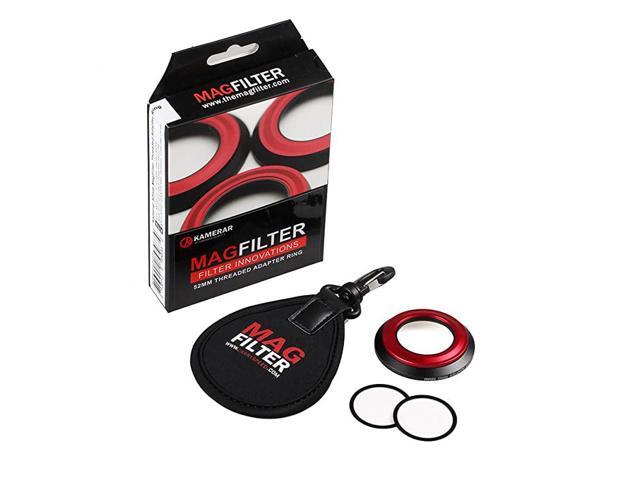 52mm Threaded Adapter Ring with Carrier Bag for Sony RX100 IV V VI VII Canon G5X Mark I II G7X Mark I II III G9X Nikon and Panasonic