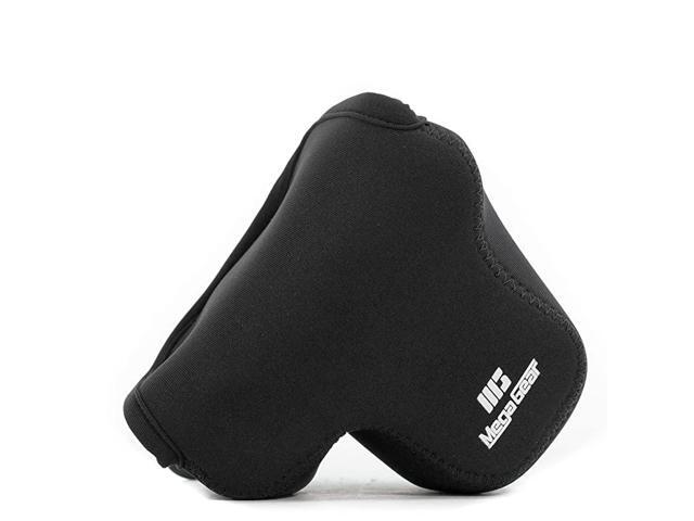 Canon EOS M100 M200 1545mm Ultra Light Neoprene Camera Case with Carabiner Black MG1320