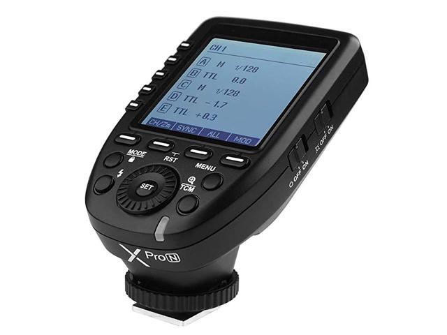 XproC TTL Wireless Studio Flash Trigger Transmitter Compatible for Canon Cameras 24G X System 18000s HSSTTLConvertManual Function11 Customizable