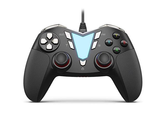 PC Steam Game Controller ONE Pro Wired USB Gaming Gamepad Joystick Compatible with ComputerLaptopWindows 1087XP AndroidPhoneTabletTVBox PS3