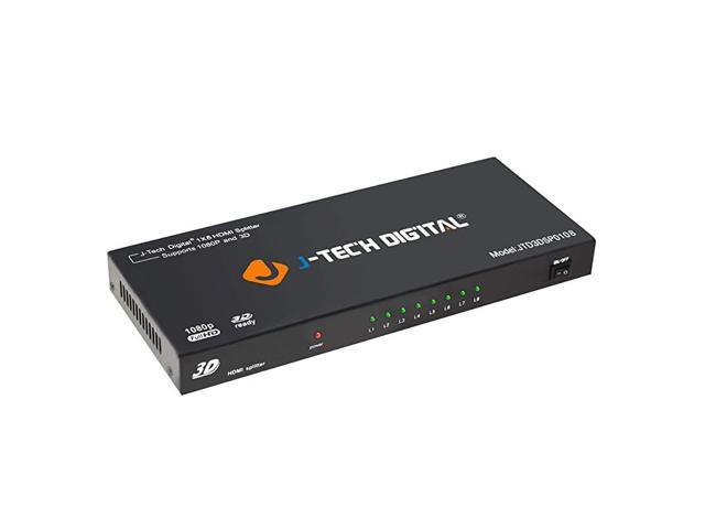 JTD3DSP0108 8Port HDMI v13 1Input 8Output 1x8 1080P HDMI Splitter