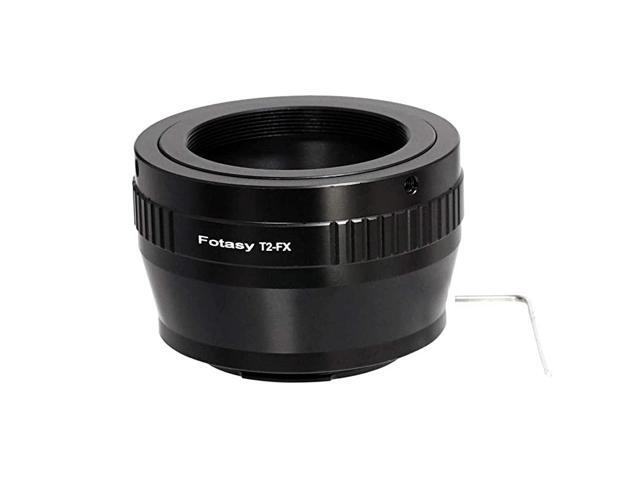 Adjustable T2 T Mount lens to Fuji X Adapter T Mount to Fujifilm X Mount Adapter Compatible with Fujifilm XMount Cameras XPro2 XE2 XE3 XA5 XM1 XT1