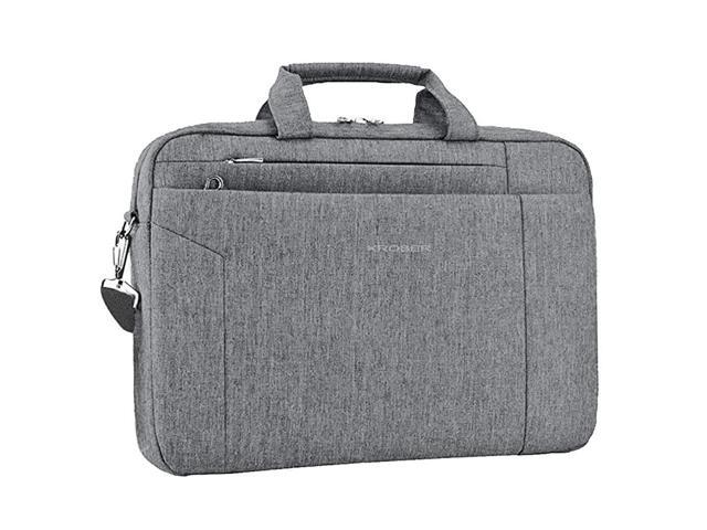 Laptop Bag 156 Inch Briefcase Shoulder Bag Water Repellent Laptop Bag Satchel Tablet Bussiness Carrying Handbag Laptop Sleeve for Women and MenGrey