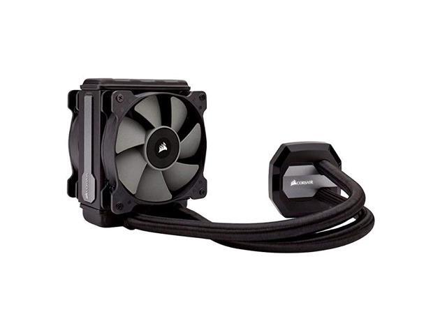 Hydro Series H80i v2 AIO Liquid CPU Cooler 120mm Thick Radiator Dual 120mm SP Series PWM Fans Advanced RGB Lighting and Fan Software Control Black