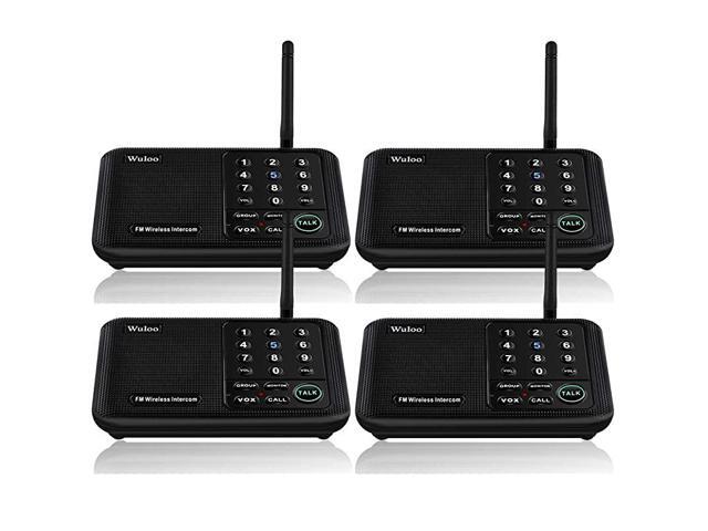 Intercoms Wireless for Home 5280 Feet Range 10 Channel 3 Code Wireless Home Intercom System for Home House Business Office Room to Room Intercom