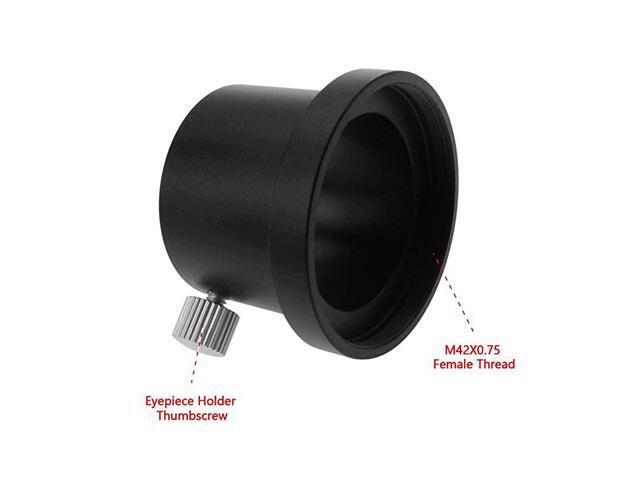 M42X075 Female Thread to 125 Adapter Connecting to a Filter Wheel to Another Adapter with T2 Thread with an Offaxis Guider for Astrophotography or