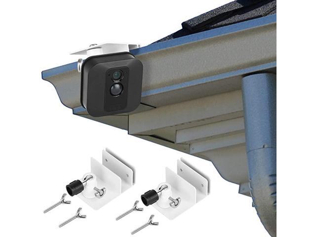 Version 2Pack Gutter Mount for Blink XT XT2 AllNew Blink Outdoor Camera Sturdy Mount Bracket for Your Blink Camera Weatherproof Aluminum Alloy