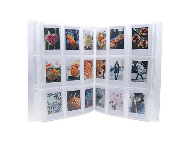 288 Pockets Mini Photo Album for Fujifilm Instax Mini 7s 8 8+ 9 25 26 50s 70 90 Film Name Card 3 Inch Pictures 288 Pockets Clear