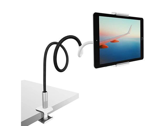 Gooseneck Tablet Holder Tablet Mount Flexible Arm Clip Tablet Stand Bed Desk Mount Compatible with iPad Pro Mini Air Galaxy Tabs More 47105 Cell