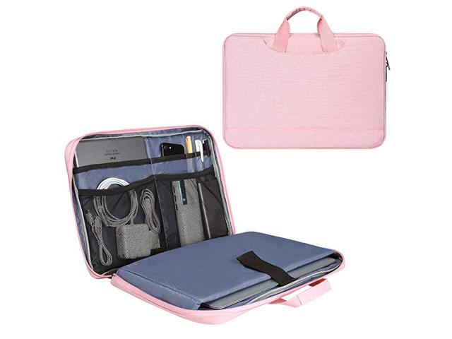 15 Inch Laptop Case for Women Ladies Bag Briefcase with Electronics Organizer for Dell XPS 15 7590 9575 HP Pavilion x360Chromebook 14 Acer