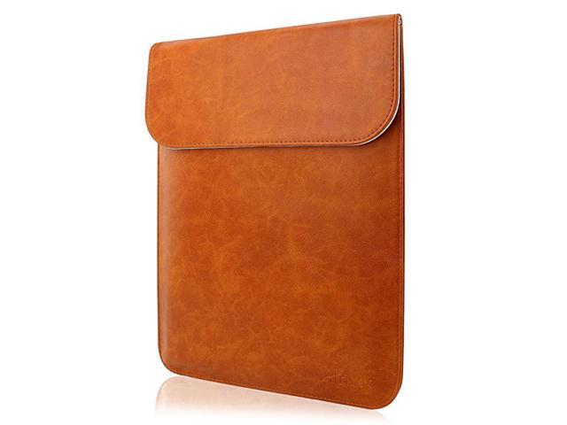 13133 Laptop Sleeve for MacBook Air 13 20102017 A1369 A1466 MacBook Pro 13 20122016 A1425 A1502 Pro 13 CDROM A1278 Synthetic Leather Brown