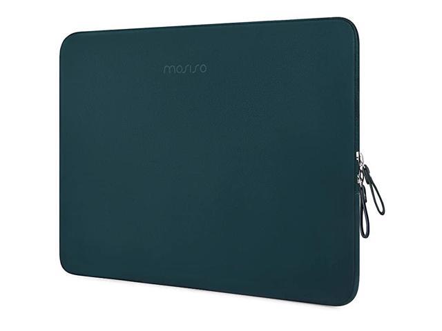 Laptop Sleeve Compatible with 13133 Inch MacBook AirMacBook Pro Retina2019 2018 Surface Laptop 32Surface Book 2 PU Leather Padded Bag Waterproof
