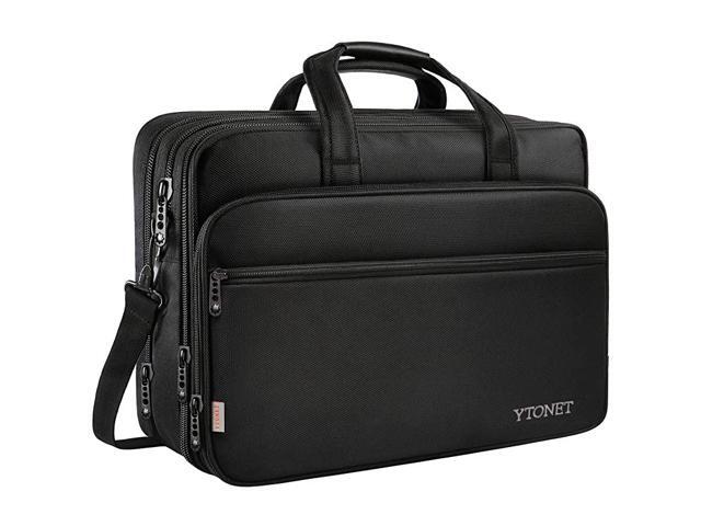 Inch Laptop Bag Extra Large Briefcase for Men Women Expandable Multifunctional Laptop Case Water Resistant Computer Bags Fit 173 Inches Gaming