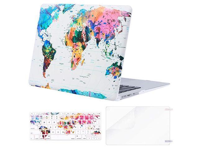 MacBook Air 13 inch Case A1369 A1466 Older Version 20102017 Release Plastic Pattern Hard CaseKeyboard CoverScreen Protector Only Compatible with