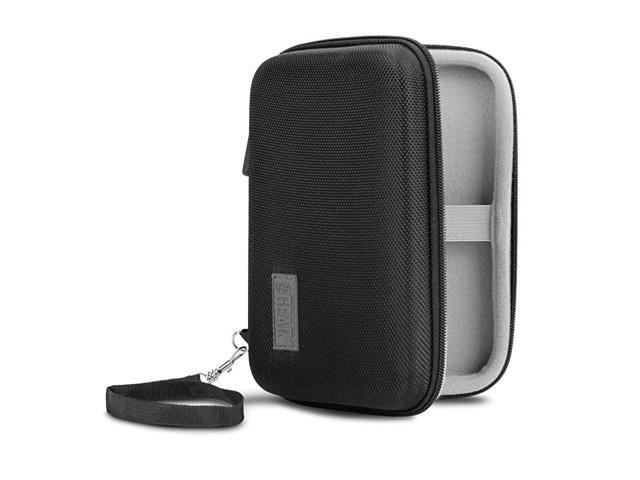 Travel Electronics Organizer 65 Inch Zipper Case with Hard Shell Case Exterior and Accessory Pocket Charger Organizer Accessory Organizer Cable