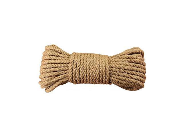 Jute Twine Durable Industrial Packing Materials Heavy Duty Brown Twine Jute Rope/String 328ft/100m for Arts Crafts & Gardening Applications
