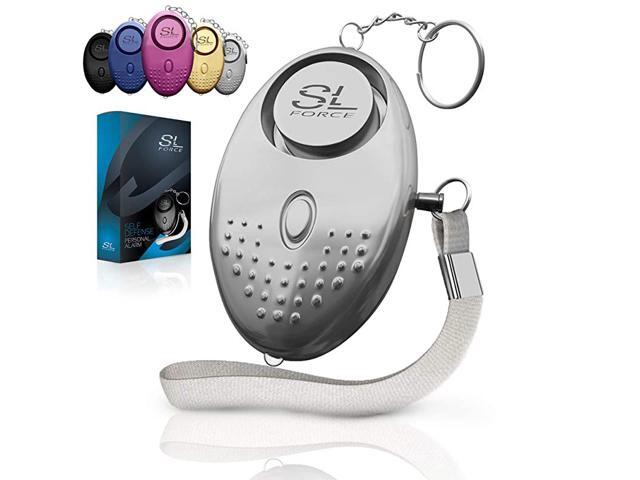 Alarm Siren Song 130dB Safesound Alarms for Women Keychain with LED Light Emergency Self Defense for Kids Elderly Security Sound Whistle Safety