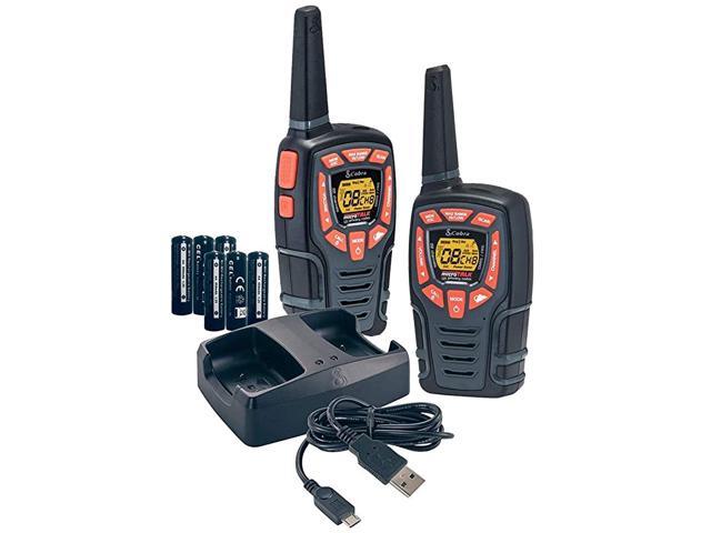 ACXT545 Walkie Talkies Rechargeable Long Range 28Mile Two Way Radio Set with VOX 2 Pack