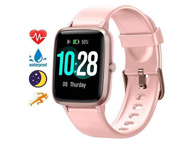 Smart Watch for Android Phones and iOS Phones AllDay Activity Tracker with Heart Rate Sleep Monitor 13 Full Touch Screen 5ATM Waterproof Pedometer