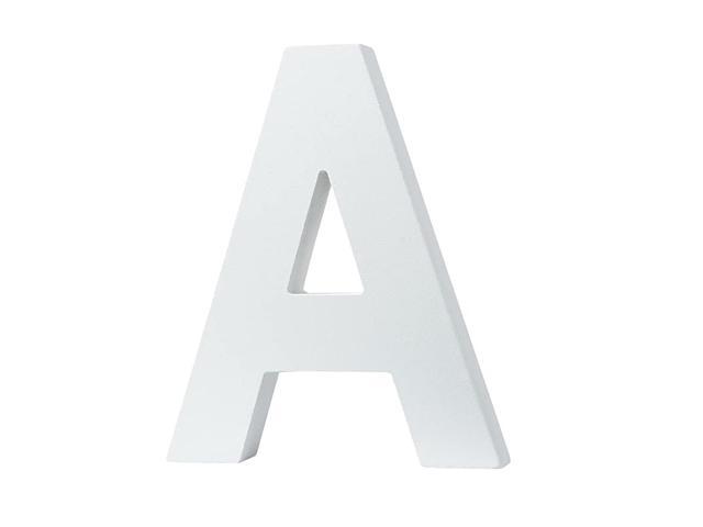 x47H x08W 15x12x2cm Wall Letters Marquee Alphabet A Wood Wooden Number DIY Block Words Sign Hanging Decor Letter for Home Bedroom Office Wedding