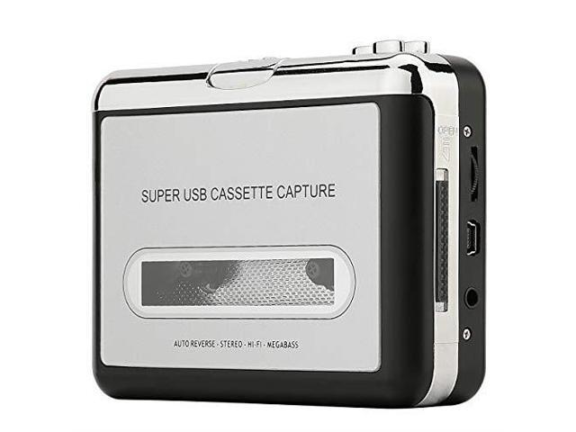 Cassette Player Portable Tape Player Captures MP3 Audio Music via USB Compatible with Laptops and Personal Computers Convert Walkman Tape Cassettes