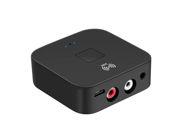 B11 NFC Bluetooth 50 Receiver 35mm AUX RCA Jack Hifi Wireless Adapter & Microphone Handsfree Call Bluetooth Car Audio Receiver