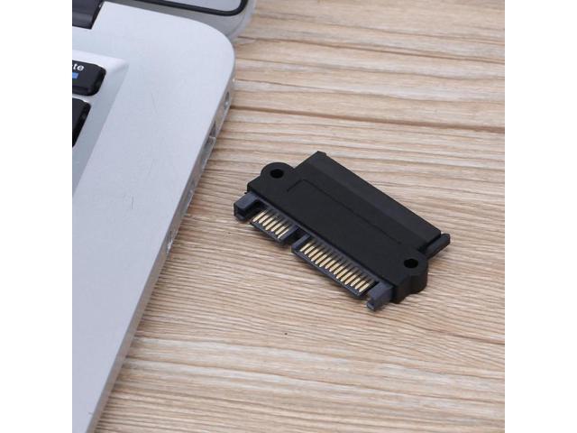 5Gbps SFF 8482 SAS to SATA 180 Degree Angle Computer Adapter Converter Straight Head PC
