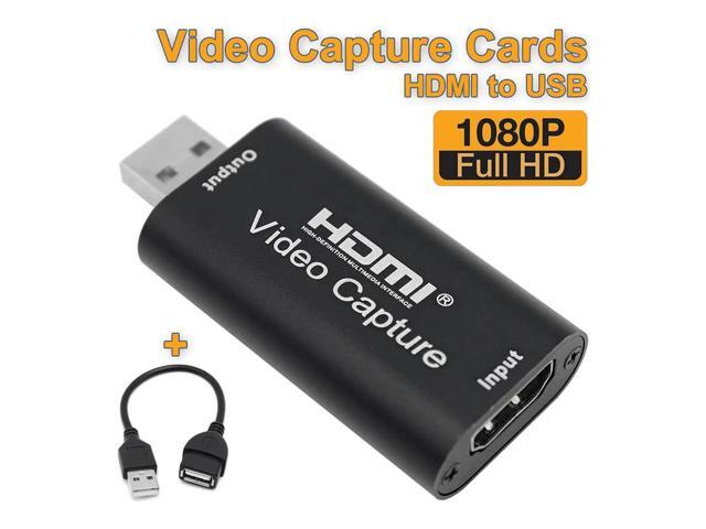 Mini HD 1080P Video Capture Card HDMI To USB 20 Video Grabber Recording Box for PS4 Game DVD Camcorder Live Streaming