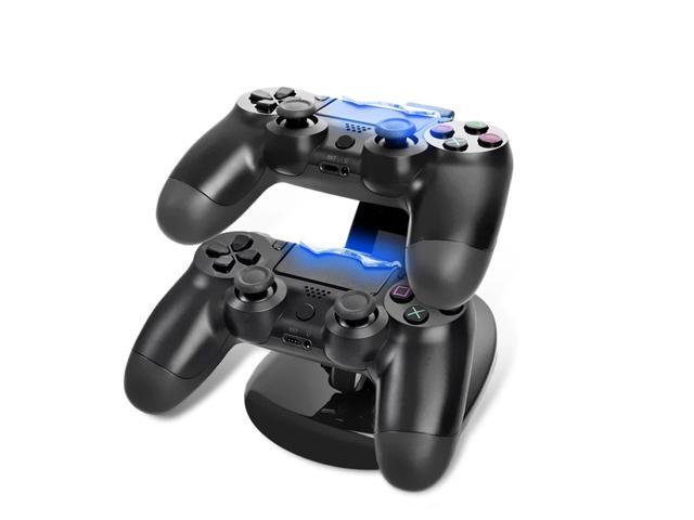 Dual Micro USB Charging Dock for PS4 Game Controller Handle Charging Station Cradle for PlayStation 4 Controller Charger Stand