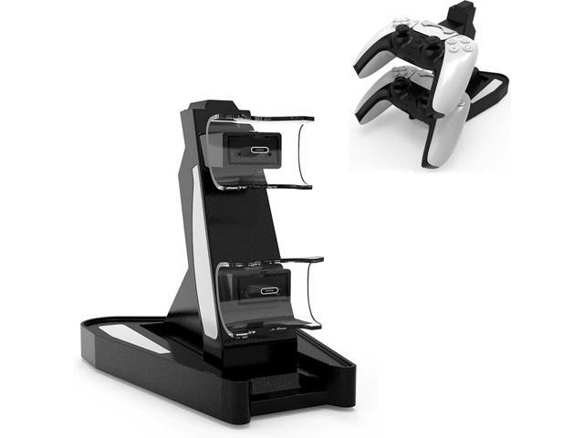 For PS5 Handle Controller USB Charger Dual Charging Dock Stand Station Cradle Holder for Playstation5 PS5 Gaming Console Gamepad