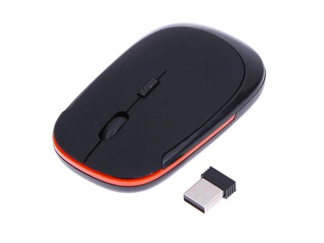 Ultra Slim U-Shaped 24Ghz Wireless Mouse Mini USB Receiver Wireless 1200DPI Optical Gaming Mouse Computer Mice for Laptop PC