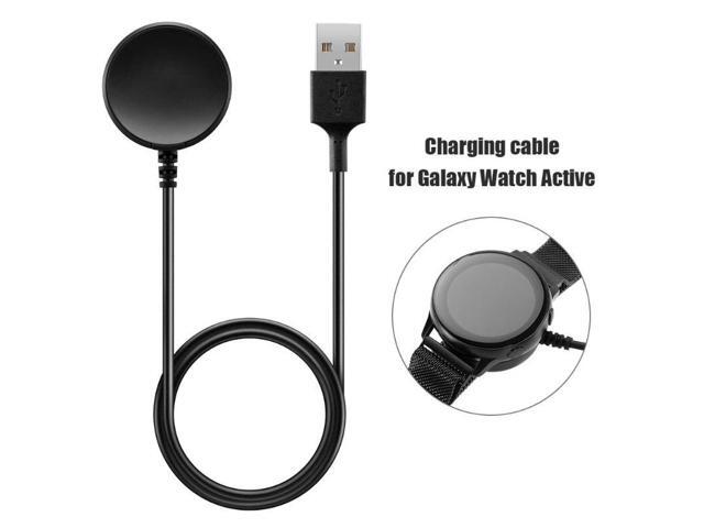 Replacement Wireless Smart Watch Charger Dock 1m USB Charging Cable for Samsung Galaxy Watch Active