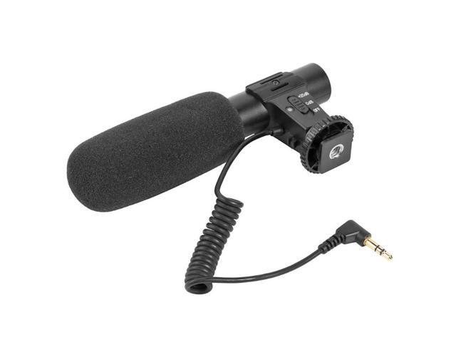 MIC-05 Professional Interview Microphone Hypercardioid Camera Video Outdoor PC Recording HD Sound For Nikon Canon Sony Camera