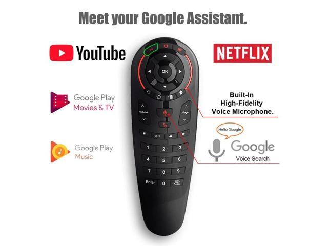 G30 24G Wireless Voice Fly Air Mouse Keyboard IR learning Gyro Motion Sensing Smart Remote Control for Game android tv box PC