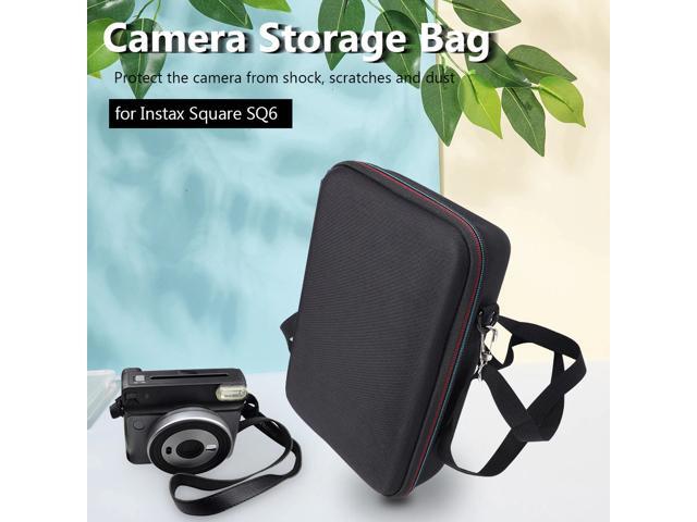 Camera Storage Bag EVA Hard Shell Portable Case for Instax Square SQ6 Black
