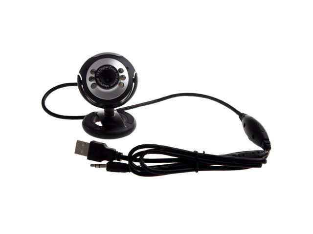 USB 6 LED PC Webcam Camera plus + Night Vision MSN ICQ AIM Skype Net Meeting