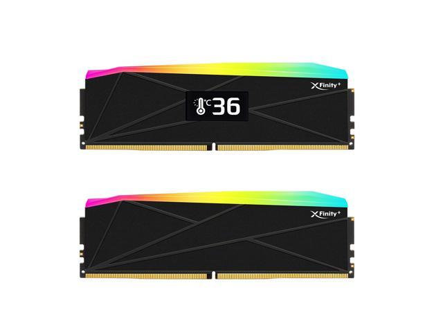 V-Color メモリ DDR5 6000MHz 32GB（16GB×2） Amazon.co.jp: V-Color Manta XFinity RGB DDR5 32GB (16GBx2) 6000MHz