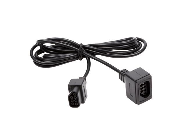 18M Controller Joystick Extension cable for NES Lead for NINTENDO Game Console Black