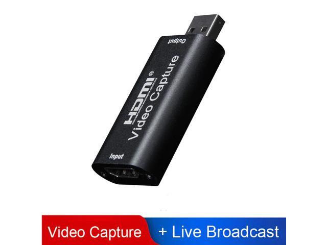 Video Capture Card USB 20 HDMI Video Grabber Record Box for PS4 Game DVD Camcorder HD Camera Capture Recording Live Streaming