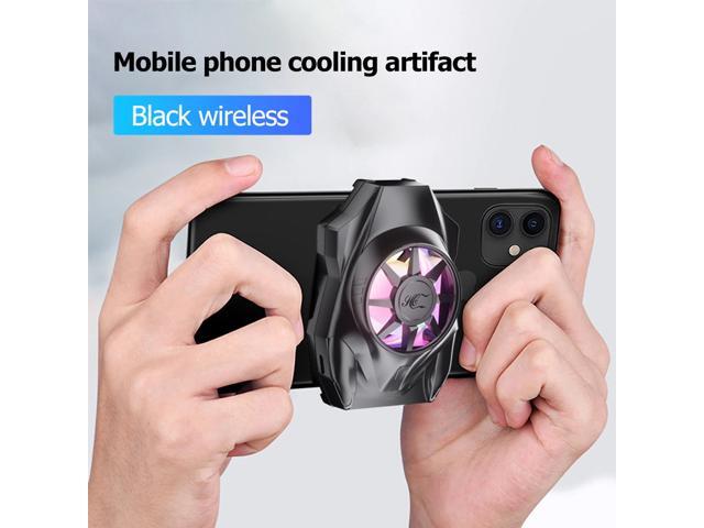 Universal Mobile Phone Radiator Rechargeable Phone Cooling Fan Mute Radiator Smartphone Gaming Cooler Heat Sink Controller