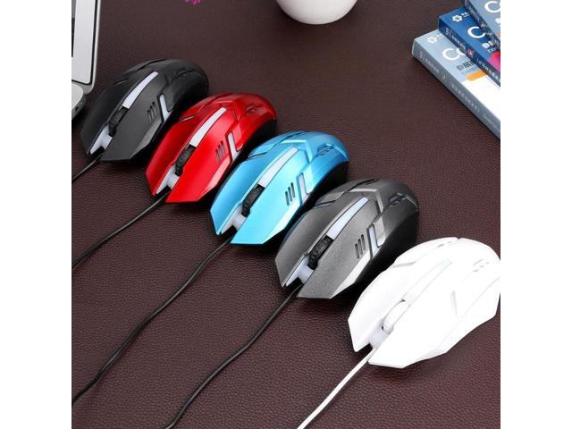 X7 USB Wired Mouse 1200DPI LED Optical Ergonomic Gaming Mouse 3 Buttons Computer Gamer Mice With Backlight For Laptop Mice PC