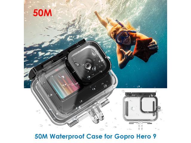 50ATM Waterproof Housing Case for GoPro Hero 9 Clear Underwater Diving Protective Cover for Gopro9 Go pro 9 Camera Accessories